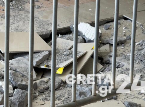 Καθίζηση στο γυμνάσιο Ν. Αλικαρνασσού: Πότε ξεκινούν οι εργασίες καθαίρεσης – Τηλεκπαίδευση για τους μαθητές τουλάχιστον μέχρι την Πέμπτη