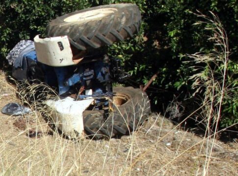 Κρήτη: Άνδρας καταπλακώθηκε από τρακτέρ