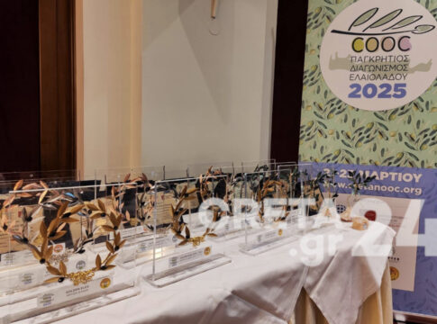 Μεγάλη συμμετοχή στον 11ο Παγκρήτιο Διαγωνισμό Ελαιολάδου – Διακρίθηκαν ελαιόλαδα απ’ όλο το νησί