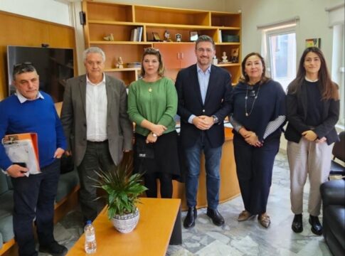 Ο Δήμαρχος Μαλεβιζίου συναντήθηκε με εκπροσώπους του Διεθνούς Οργανισμού Μετανάστευσης