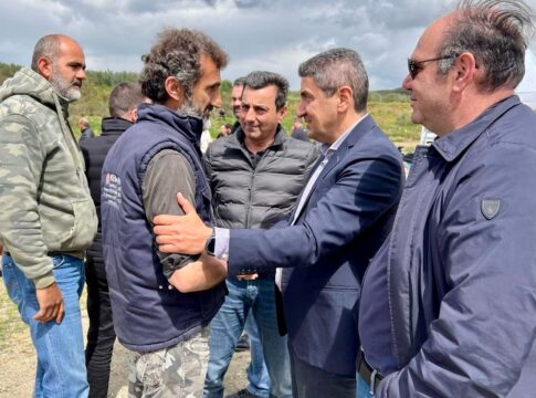 Ο Λ. Αυγενάκης στη 2η Ιππική Συνάντηση και Επίδειξη Γεωργαλίδικων Αλόγων