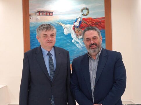 Ο Πρέσβης της Βοσνίας-Ερζεγοβίνης επισκέφθηκε την Περιφέρεια Κρήτη