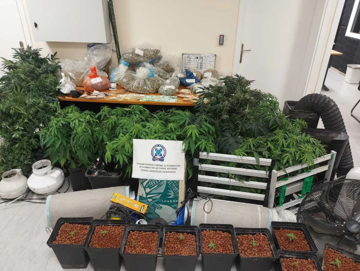 Πειραιάς: Εντοπίστηκε πλήρως εξοπλισμένο εργαστήριο καλλιέργειας υδροπονικής κάνναβης