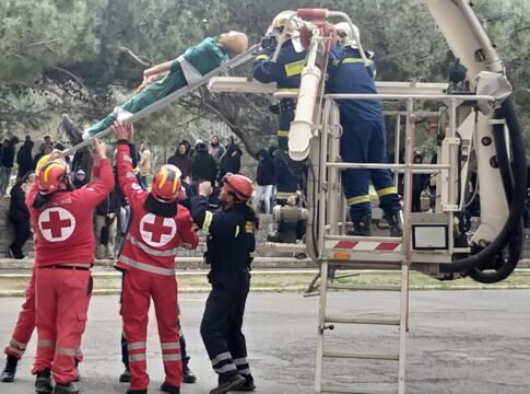 “Σεισμός στη Νεάπολη, μαθητές εγκλωβίστηκαν στο σχολείο τους ακολουθήσε πυρκαγιά” το σενάριο της άσκησης
