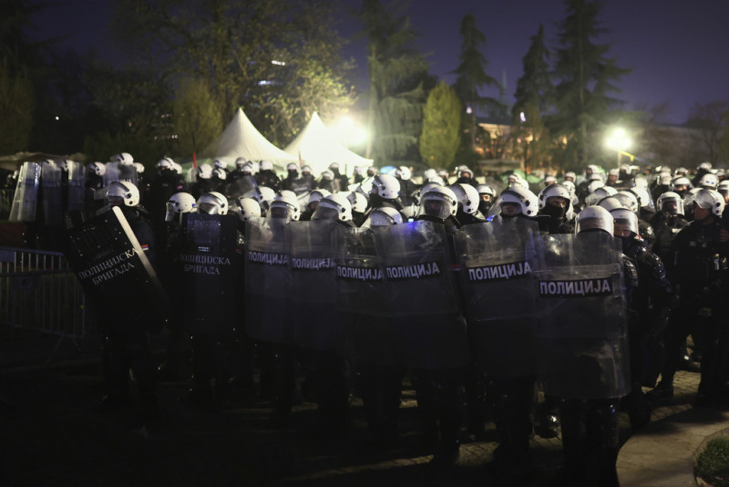 Σερβάι διαδηλώσεις