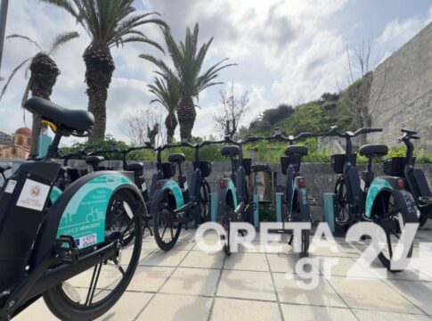 Στον δρόμο τα πρώτα νέα κοινόχρηστα ηλεκτρικά ποδήλατα από τον Δήμο Ηρακλείου