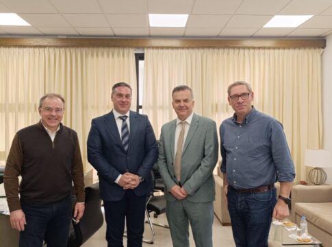Συνάντηση Αντιπεριφερειάρχη Διασύνδεσης με Ερευνητικά και Ακαδημαϊκά Ιδρύματα με το νέο πρόεδρο του ΙΤΕ
