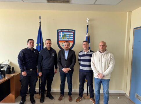 Συνάντηση Φραγκίσκου Παρασύρη με τους Αστυνομικούς του Ηρακλείου