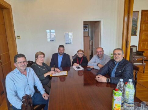 Συνάντηση για την εκπόνηση μελετών οδικών έργων στον Δήμο Αγίου Μυλοποτάμου