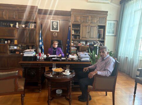 Συνάντηση Μουρτζανού – Λιονή για αναπτυξιακά ζητήματα του δ. Αμαρίου