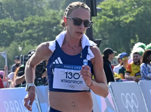 Την τρίτη καλύτερη επίδοση στην καριέρα της στα 20 χλμ σημείωσε η Ντρισμπιώτη σε Γκραν Πρι στην Κίνα