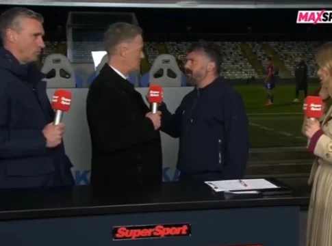 Τζενάρο Γκατούζο: Τσακώθηκε ζωντανά στην τηλεόραση με παλαίμαχο παίκτη της Χάιντουκ – «Δεν σου δίνω το χέρι μου»