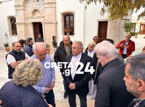 Αυτοψία Λέκκα για τις ρηγματώσεις στις Βούτες (εικόνες)