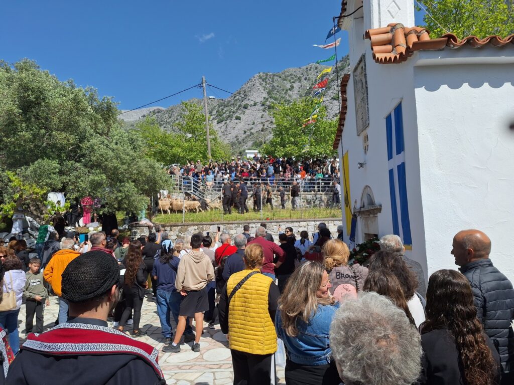 Χανιά: Αναβίωσε και φέτος το έθιμο της ευλογίας των προβάτων στην Ασή Γωνιά