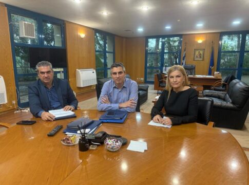 BOAK: Εντός Μαΐου οι υπογραφές της σύμβασης Ηράκλειο – Χανιά, είπε ο Δήμας στην Βολουδάκη