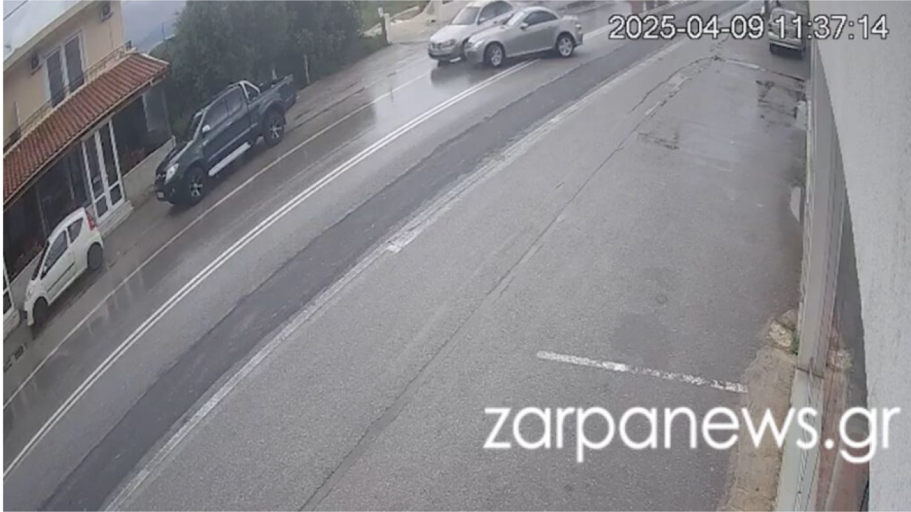 Χανιά: Έκανε αναστροφή, προκάλεσε τροχαίο κι έφυγε σαν… κύριος - Δείτε βίντεο