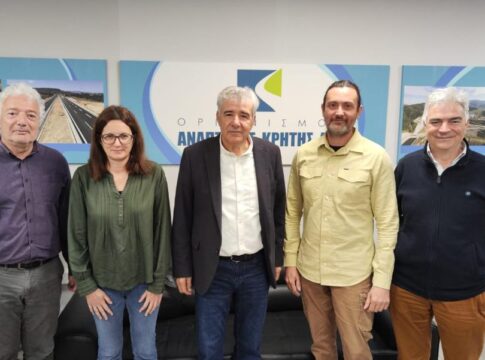 Δυο νέοι μόνιμοι υπάλληλοι ανέλαβαν τα καθήκοντα τους στον Οργανισμό Ανάπτυξης Κρήτης