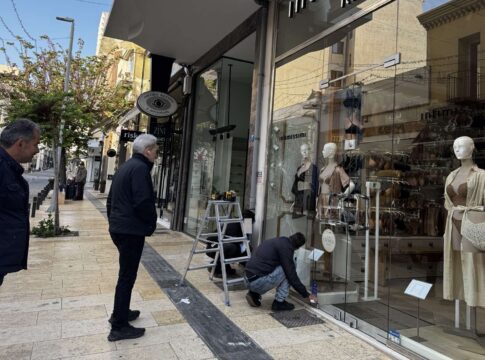 Επικοινωνία του Δημάρχου Ηρακλείου με τον Αστυνομικό Διευθυντή μετά τα επεισόδια στο κέντρο