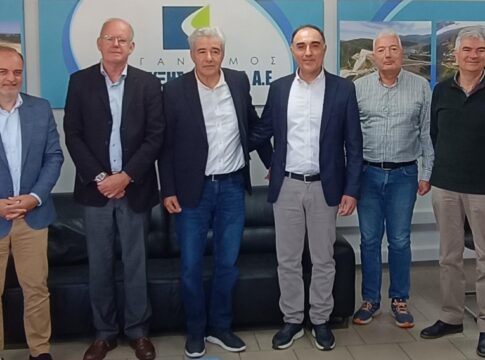 Η δομή του Φορέα Διαχείρισης Υδάτινων Πόρων στο επίκεντρο της συνάντησης στελεχών της «HVA» με τη διοίκηση του ΟΑΚ