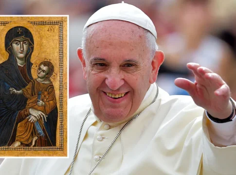 Η εικόνα της Παναγιάς από την Κρήτη που έκανε τον Πάπα Φραγκίσκο να αγαπήσει την Σάντα Μαρία Ματζόρε