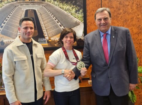 Η Ελληνική Ολυμπιακή Επιτροπή στο πλευρό της πρωταθλήτριας Ευρώπης Μαρίας Πρεβολαράκη