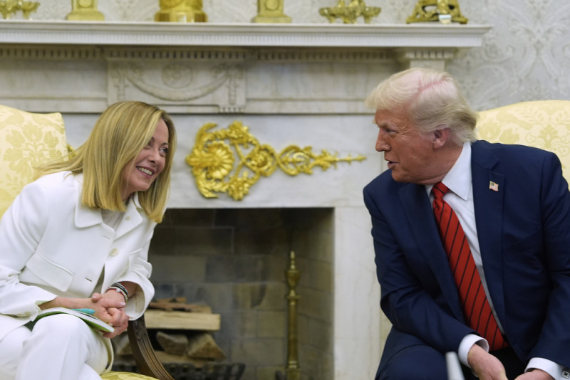 Τραμπ - Μελόνι