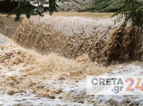 «Καμπανάκι» για πλημμυρικά φαινόμενα στην Κρήτη την Πρωτομαγιά