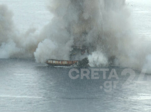 Καταδυτικό πάρκο Αποκορώνου | Στον βυθό το πρώτο ναυάγιο