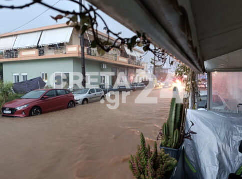 Λαϊκή Συσπείρωση: Αθωράκιστη η Κρήτη απέναντι στις πλημμύρες