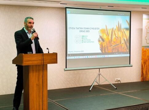 Μαν. Χνάρης: «Προτεραιότητα μας αλλά και αναγκαιότητα η συνένωση δυνάμεων και η ενίσχυση των Συνεταιρισμών»