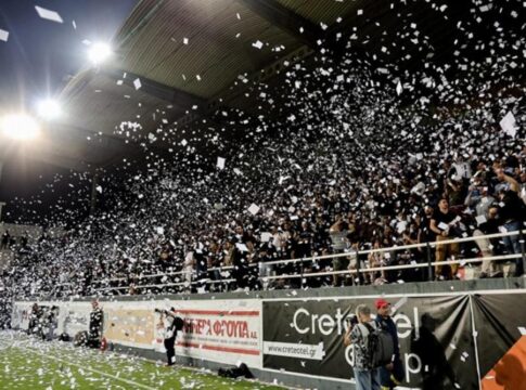 Μινωικές Γραμμές: Μειώθηκε το κόστος της εκδρομής των οπαδών του ΟΦΗ στην Αθήνα για τον τελικό Κυπέλλου