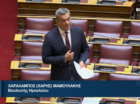Ο Χάρης Μαμουλάκης για την εκδημία του μακαριστού Μητροπολίτη Δαμασκηνού