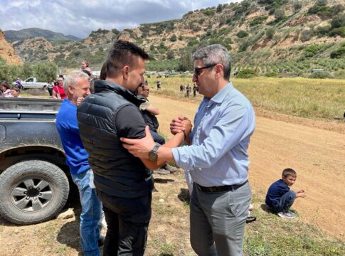 O Λ. Αυγενάκης στην 23η Ιππική Συνάντηση Μεσαράς