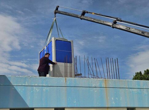 Παρελήφθη ο εξοπλισμός για τις παρεμβάσεις στο Κολυμβητήριο Αρκαλοχωρίου