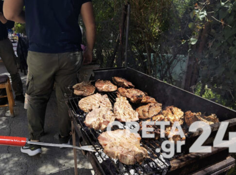 Πήραν φωτιά οι ψησταριές στο Ηράκλειο