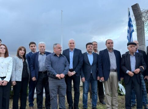 Στην εκδήλωση τιμής και μνήμης στις Πατσίδες για το ιστορικό γεγονός της απαγωγής του Γερμανού Στρατηγού Κράιπε ο Δήμαρχος Βιάννου