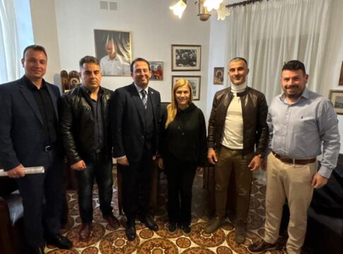 Συνάντηση της Yφυπουργού Μετανάστευσης και Ασύλου Σέβης Βολουδάκη με την Ένωση Στρατιωτικών Υπαλλήλων