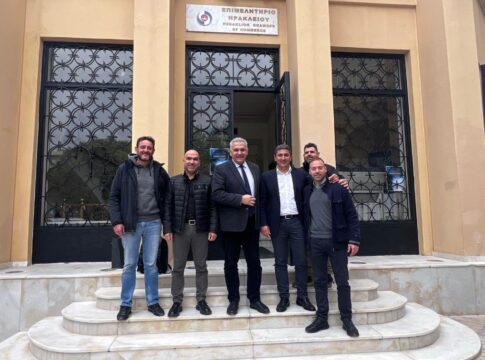 Το Επιμελητήριο Ηρακλείου στο πλευρό του ΟΦΗ – Η Κρήτη ενωμένη στον δρόμο για τον τελικό