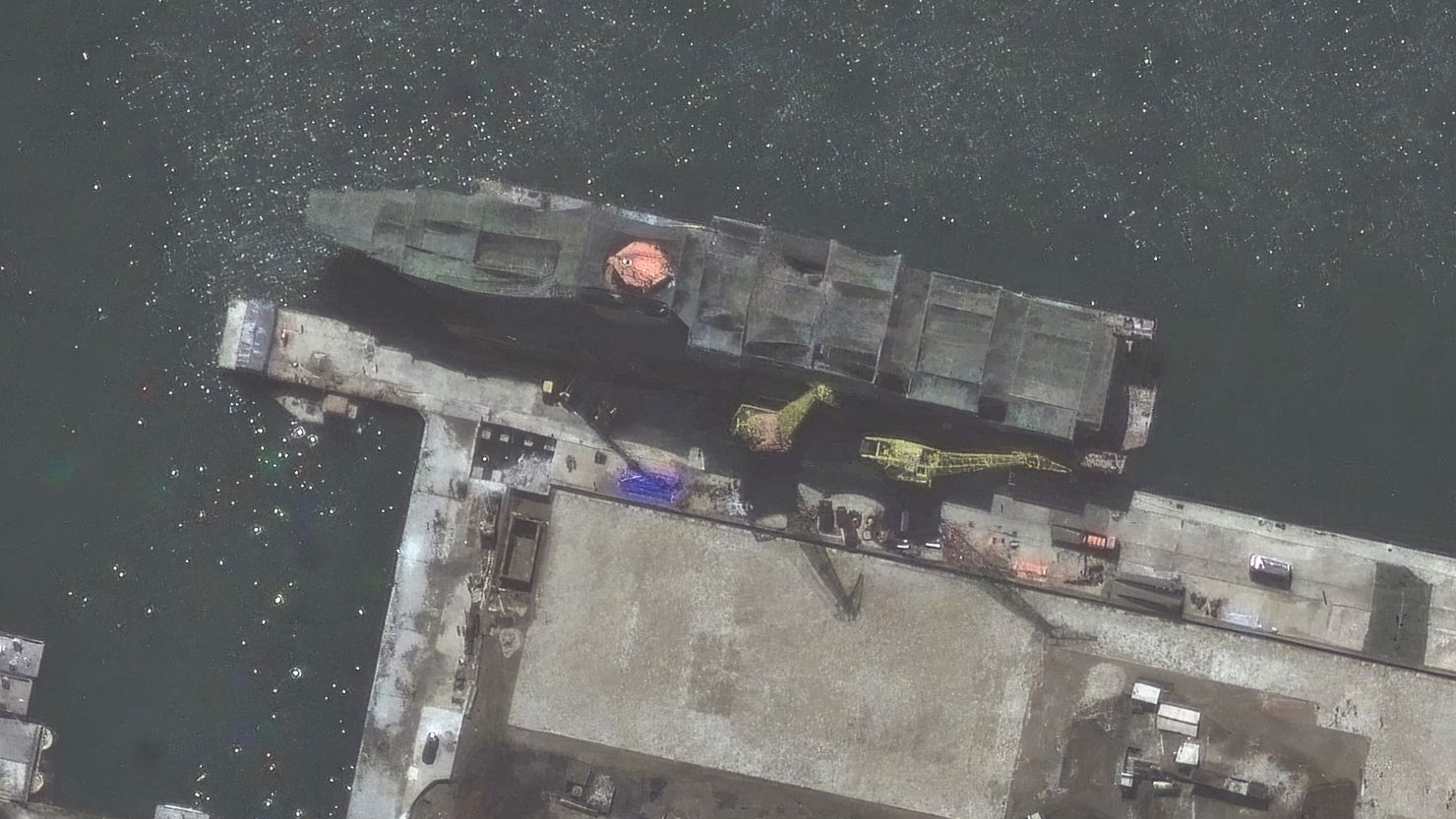 North Korea making what could be its largest, most advanced warship ever, new satellite photos show
