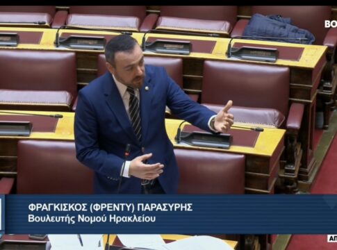 Ύστερα από επισκέψεις στα χωριά που επλήγησαν, ερώτηση στη Βουλή για τη χαλαζόπτωση από τον Φρ. Παρασύρη