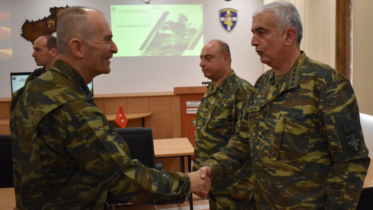 Επίσκεψη αρχηγού ΓΕΣ στην περιοχή ευθύνης του Γ’ και Δ’ Σώματος Στρατού