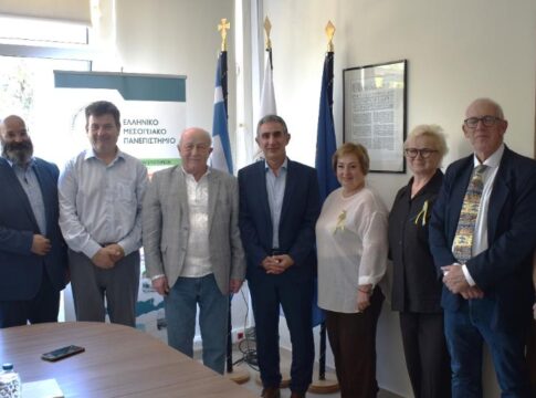 Επίσκεψη του Πρύτανη του Poltava University of Economics and Trade στο ΕΛΜΕΠΑ