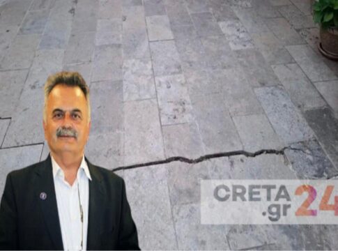 Έτσι δημιουργήθηκαν οι ρηγματώσεις στις Βούτες – «Το φαινόμενο εντάθηκε με τη διαρροή νερού», λέει ο καθηγητής Ζεληλίδης