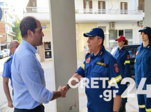 Γ. Κεφαλογιάννης: Αυτός θα είναι ο ρόλος των δασοκομάντος στην Κρήτη – Τι θα γίνει με την μετεγκατάσταση της Π.Υ. Χανίων