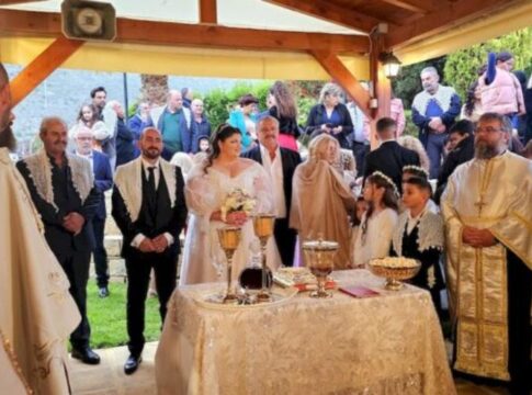 Γάμος και βάπτιση στο Ηράκλειο με πάνω από 3.000 καλεσμένους – Εικόνες & βίντεο