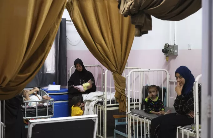 Παιδιά σε νοσοκομείο Γάζας