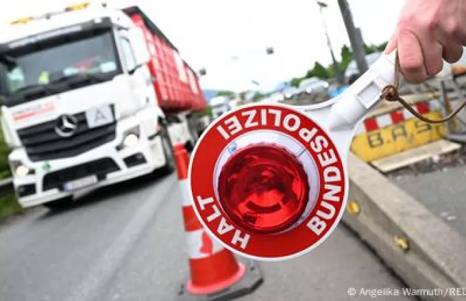 Έλεγχος φορτηγού στα γερμανικά σύνορα