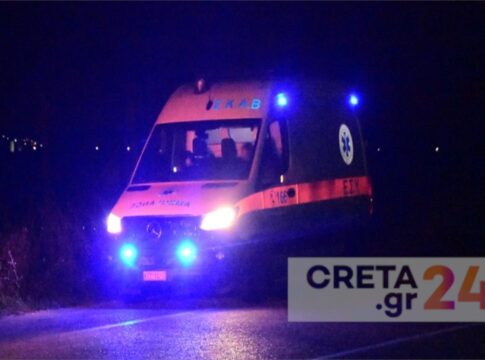 Hράκλειο: Ένας άνδρας νεκρός μετά από τροχαίο