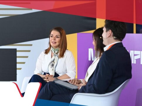 Η διευθύνουσα σύμβουλος της Χαλκιαδάκης ΑΕ Χριστίνα Χαλκιαδάκη στο πάνελ του Fortune Greece