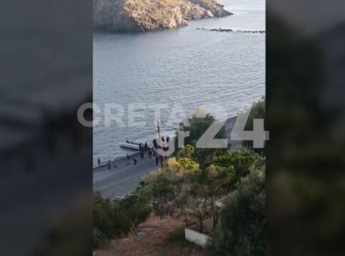 Ηράκλειο: 5.000 ευρώ η «ταρίφα» για το ταξίδι από τη Λιβύη με… φουσκωτή λέμβο – Βίντεο ντοκουμέντο